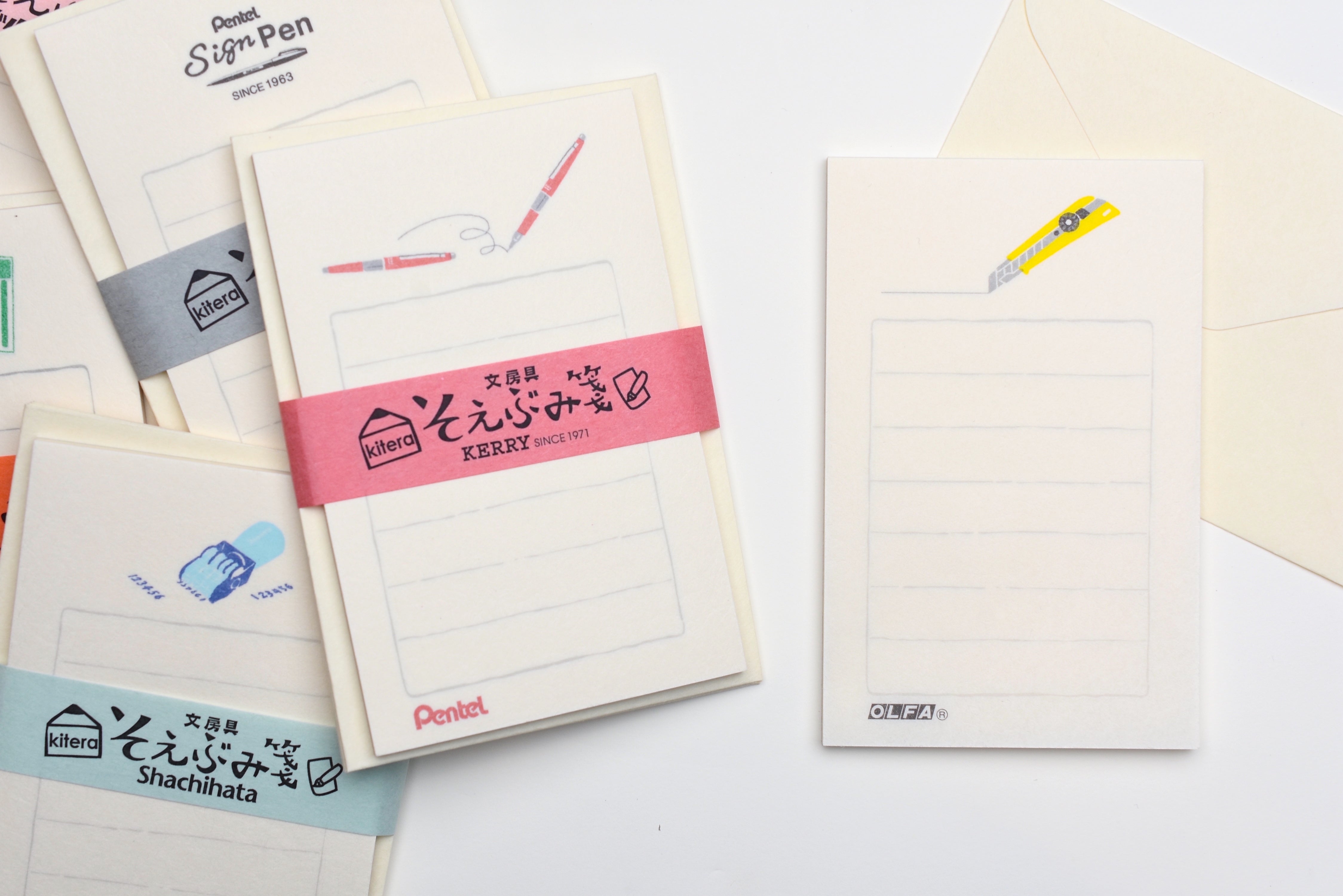 Furukawa Paper Soebumi-Sen Mini Letter Set - Stationery Designs Vol 2