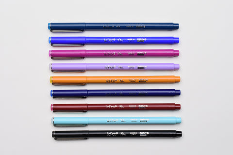 Pentel Touch Brush Sign Pen - Nuance Colors – Yoseka Stationery