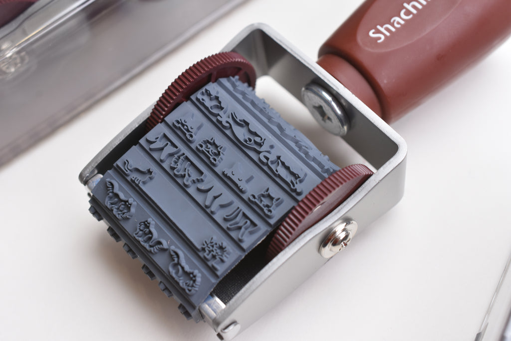 Shachihata Rotating Decoration Stamp – Yoseka Stationery