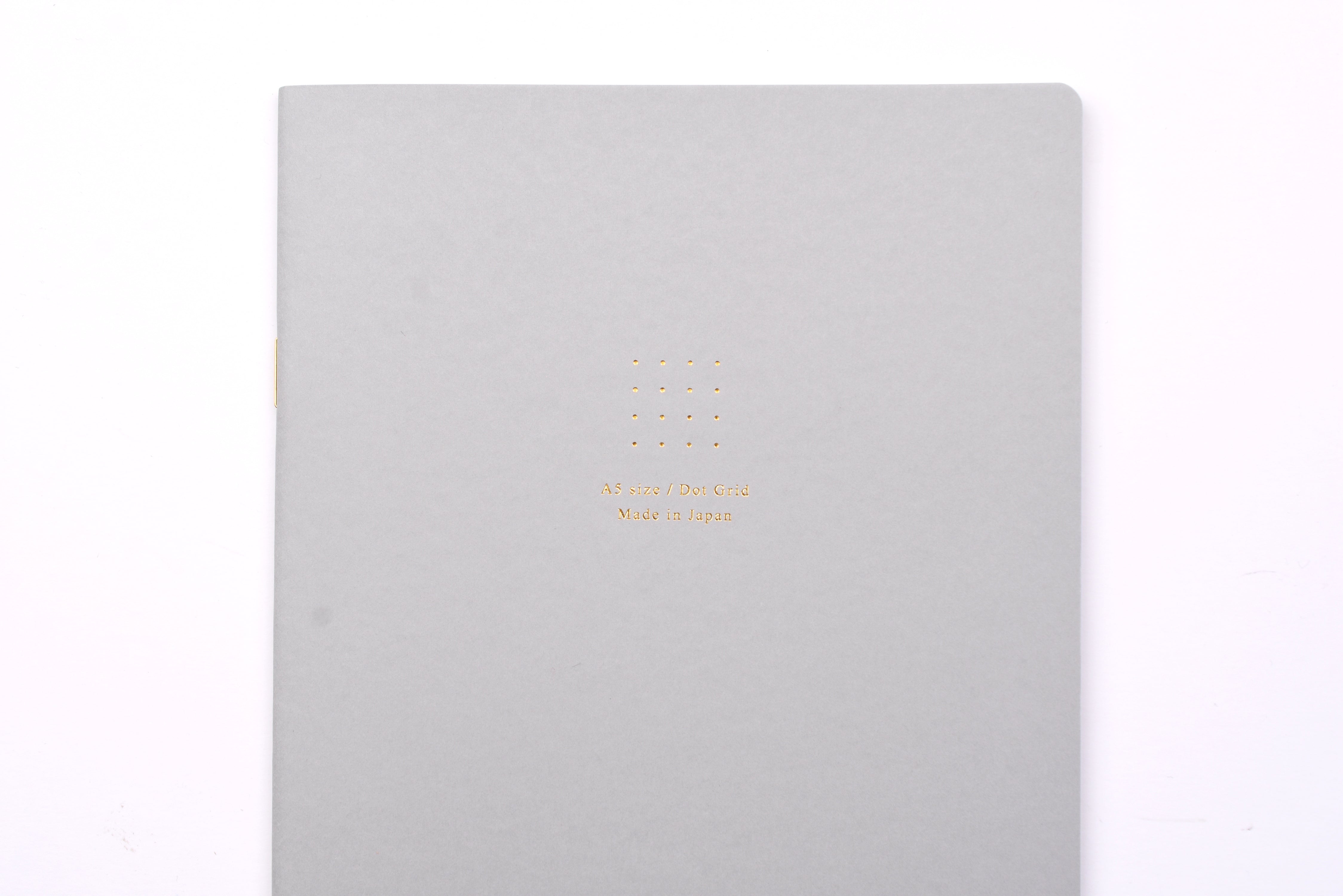 MD Notebook Soft Color - A5 - Dot Grid - Grey