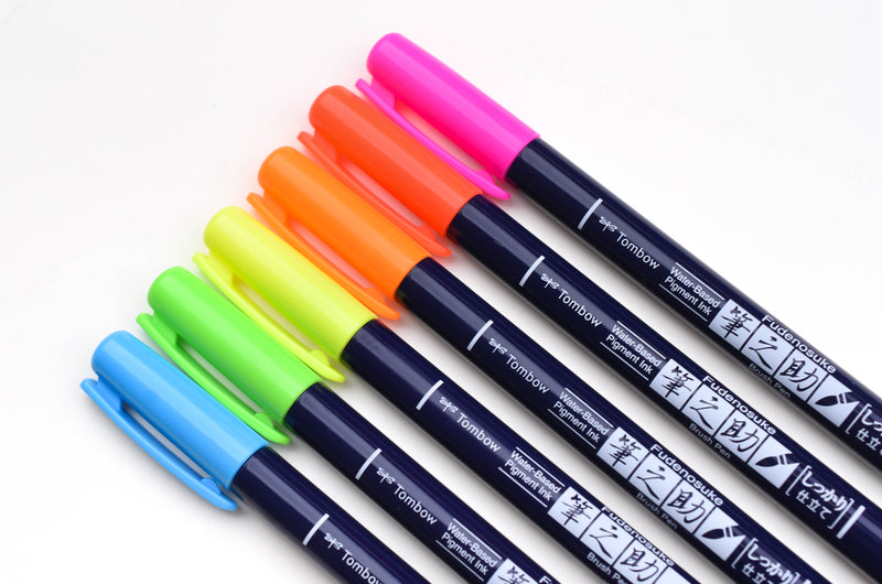 Tombow Fudenosuke Brush Pen Review for Calligraphers 