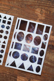 LCN Print-On Stickers - Cosmos Purple