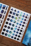 LCN Print-On Stickers - Cosmos Blue