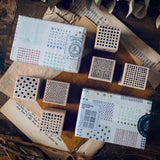 LCN Square Pattern Stamp Set