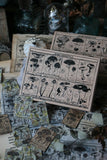 LCN Fungus Notecard Rubber Stamps l