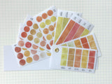 Kamio Color Swatch Washi Sticker Booklet