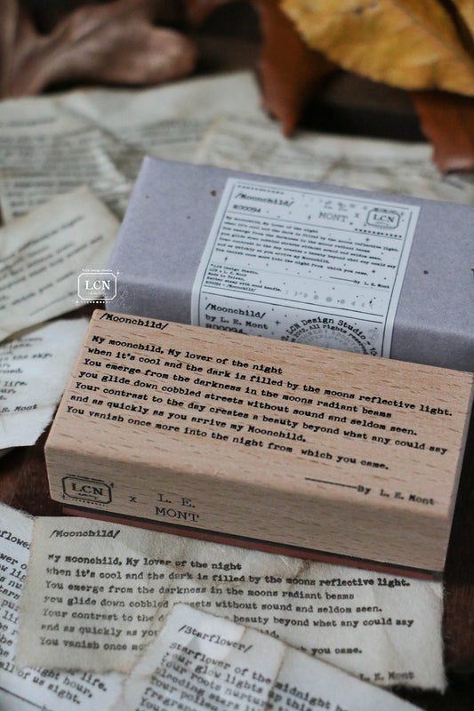 Poem and Quote in Asian Scripts Rubber Stamps for Crafting- Choose Your Own