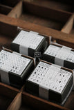 LCN DIY Mini Rubber Stamp Set - Numbers (Limited Edition)
