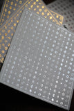 LCN Starry Night Gold-Stamping Notepad No.1 / No.2 / No.3