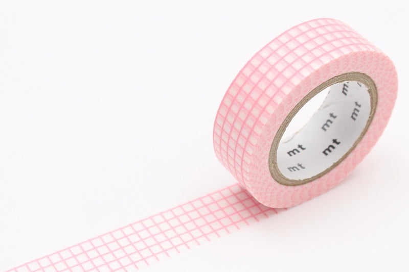 mt Washi Tape - Graph Hougan Sakura Pink