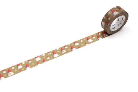 mt Washi Tape - Santa Ornament