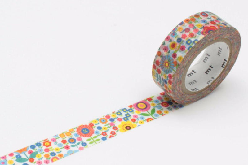 mt Washi Tape - Mini Flower Garden