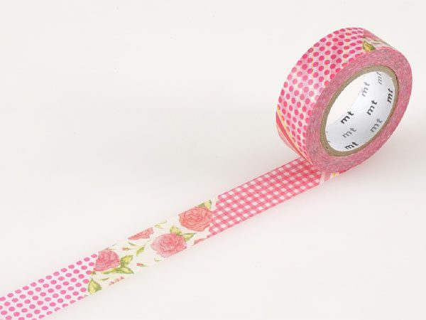 mt Washi Tape - Flower Red