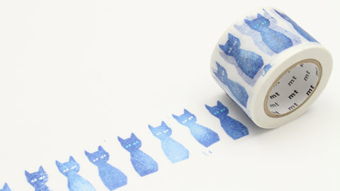 mt Washi Tape - Blue Cat