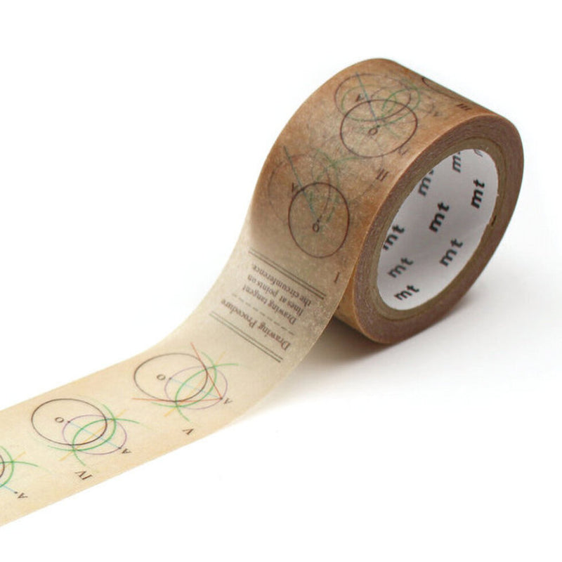 mt Tracing Paper Washi Tape - Drawing Procedure