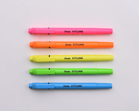 Pentel Fitline Double-Sided Highlighter