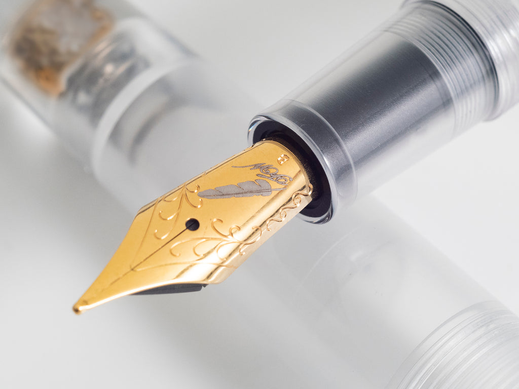 Fine Writing International Fenestro Fountain Pen Demonstrator Gold T