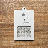 Mizushima Jizai Clear Stamps - POCKET - Stamps Only