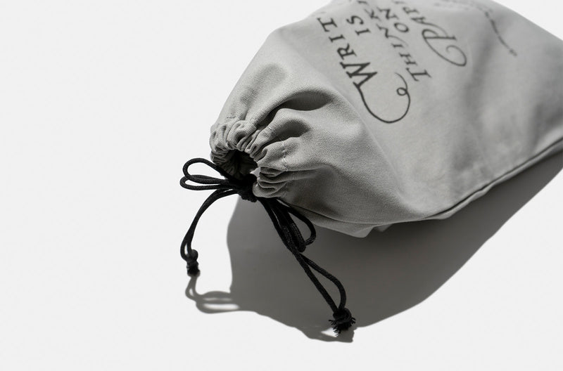 MYDUSTBAG - Black and White Cotton Dust Bag – My Dust Bag