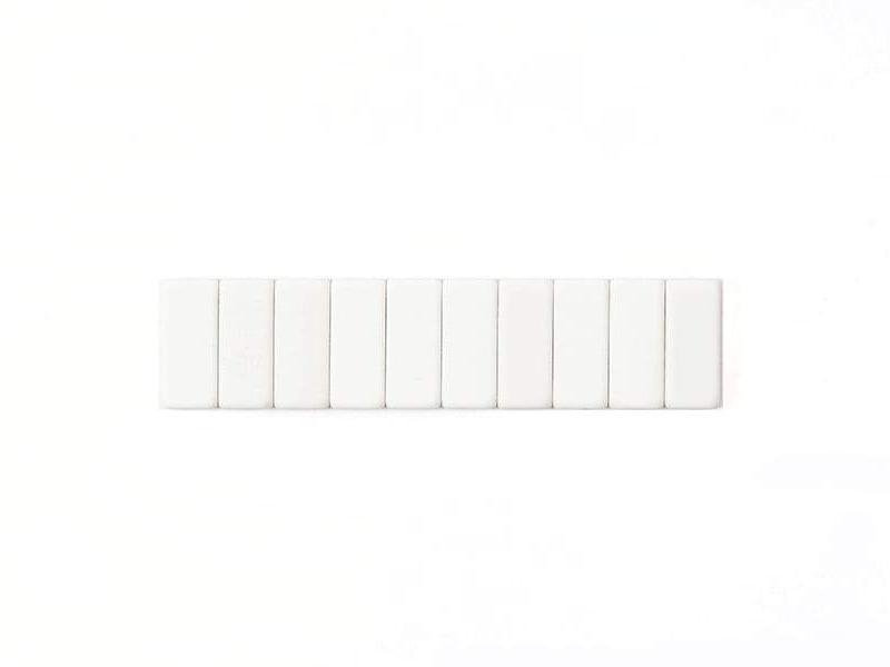 Replacement Erasers - White - Pack of 10