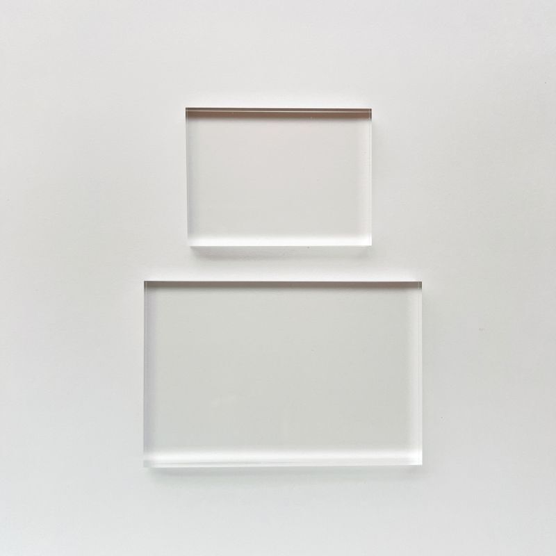 Mizushima Clear Acrylic Block