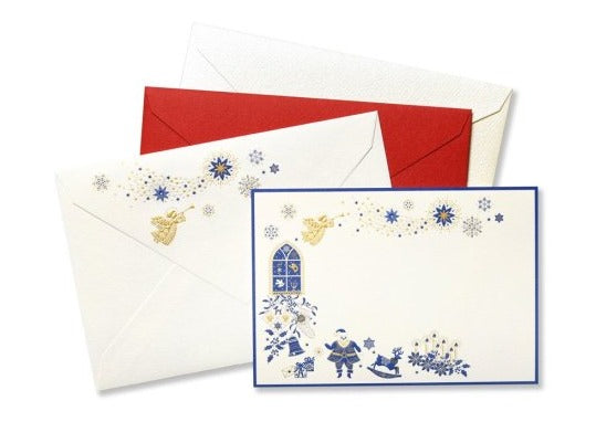 G.C. Press Short Message Card Set - TO WISH YOU Blue