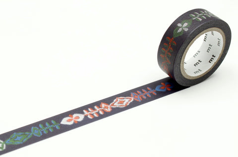 mt x Mina Perhonen Washi Tape - Petal Flame