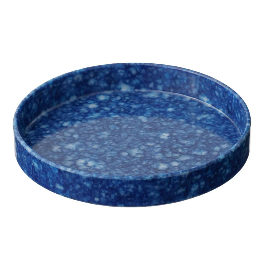 Marbled Desk Tray, Yellow