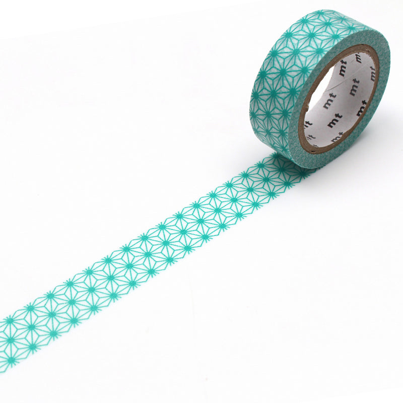 mt Washi Tape Asanoha Hisui