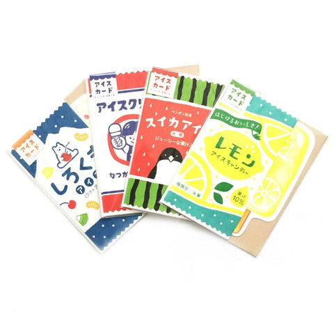 Furukawa Paper Ice Cream Card Set