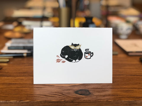 Cool Cat Fall & PSL Card