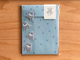 Mini Letter Set with Otter Stickers