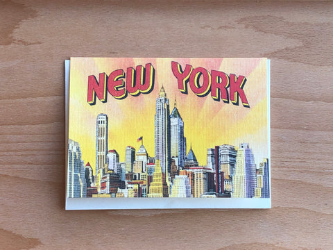 New York Vintage Postcards – Yoseka Stationery