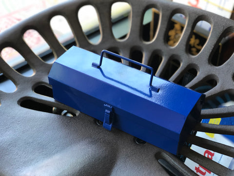 Mini Steel Toolbox - Blue