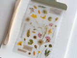 MU Print-On Stickers - Flower Diary - #103