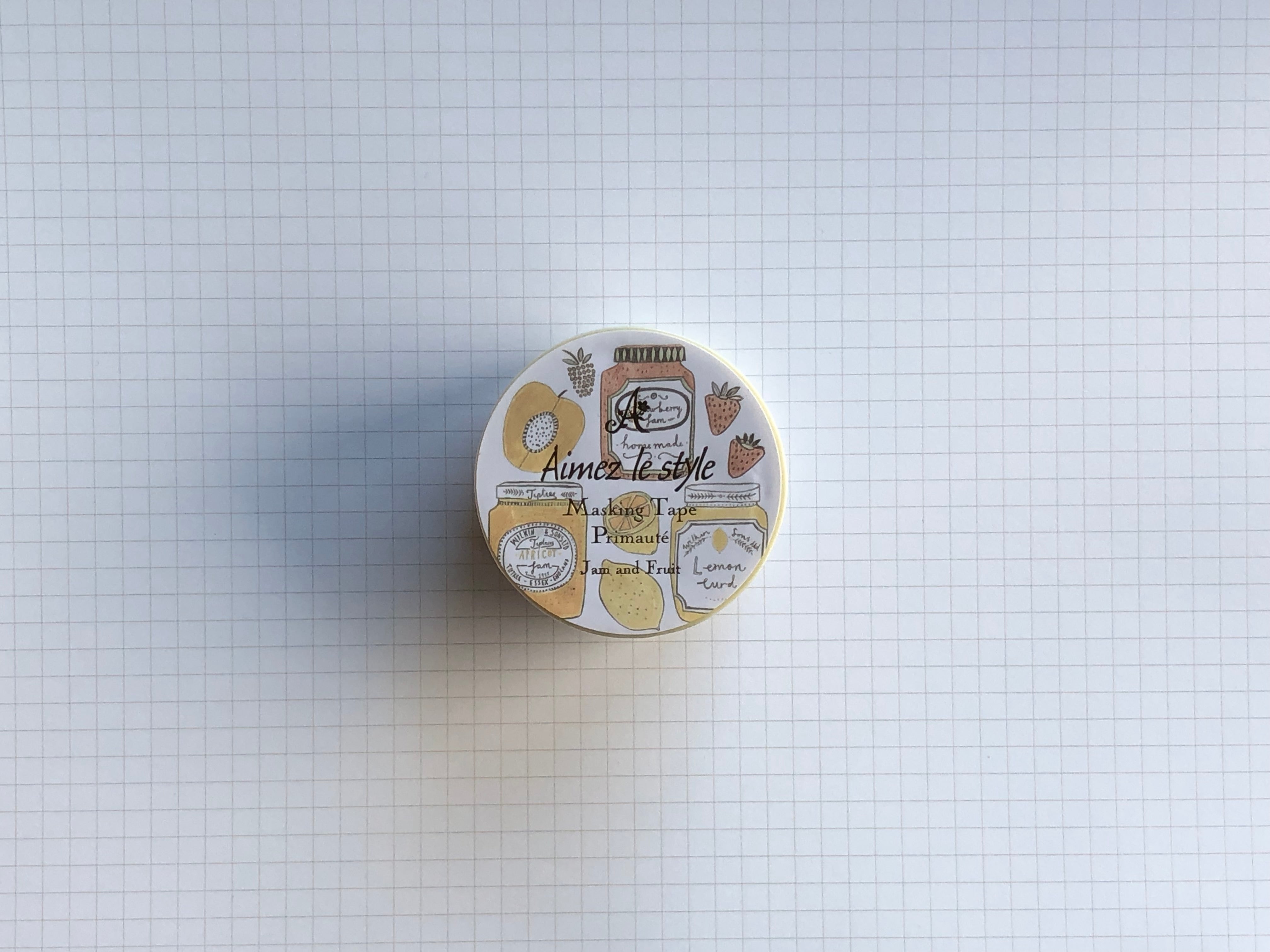 Masking Tape Washi - Jam and Fruit