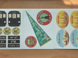 Vintage Stickers - New York