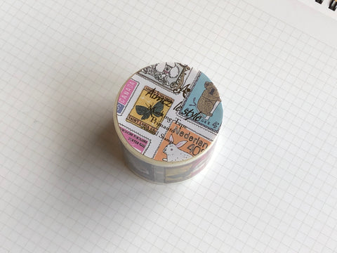 Masking Tape Washi - Animal Stamp