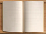 Vermilion Notebook - A5 - Grid