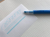 Kokuyo Beetle Tip 3way Highlighter Pen - Blue