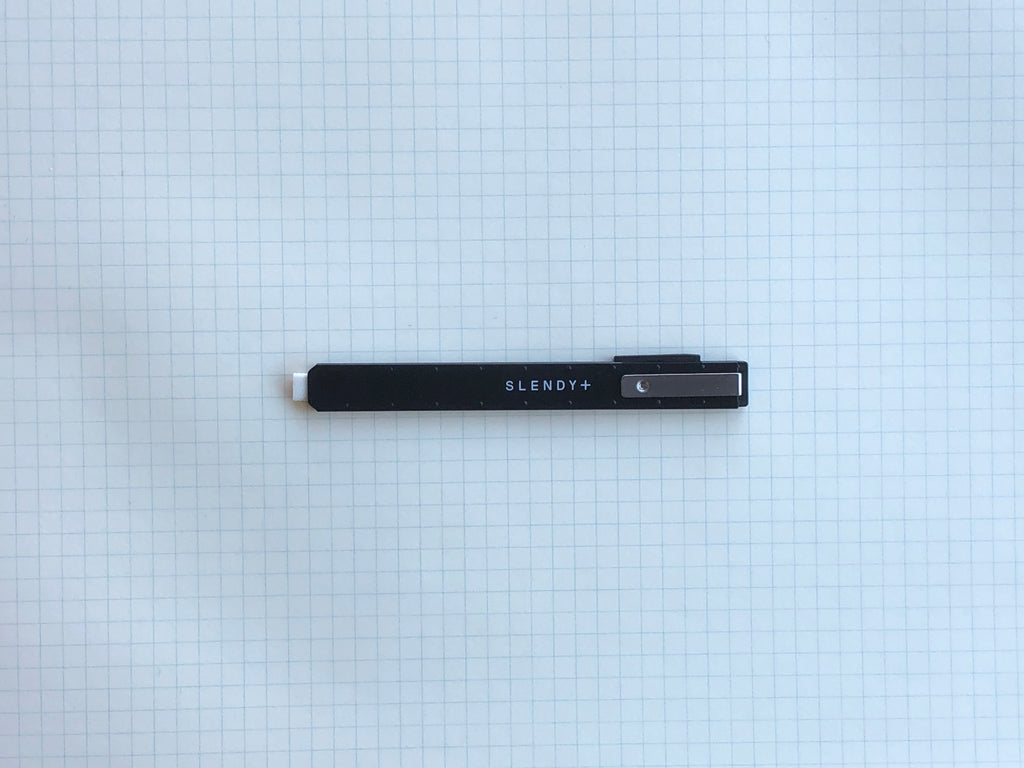 SEED Thin Steel Holder Eraser Slendy , Black Jamaica - View #7