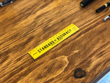 Wooden Ruler - 15cm - Yellow