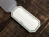 Classiky - Letterpress Water Adhesive Label Book - Green