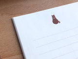 Mini Letter Set with Black Cat Stickers