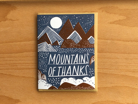 Mountains of Thanks