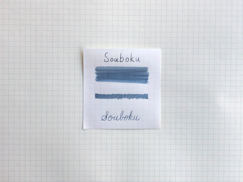 Sailor Souboku Pigment Bottle Ink - Blue Black 50mL