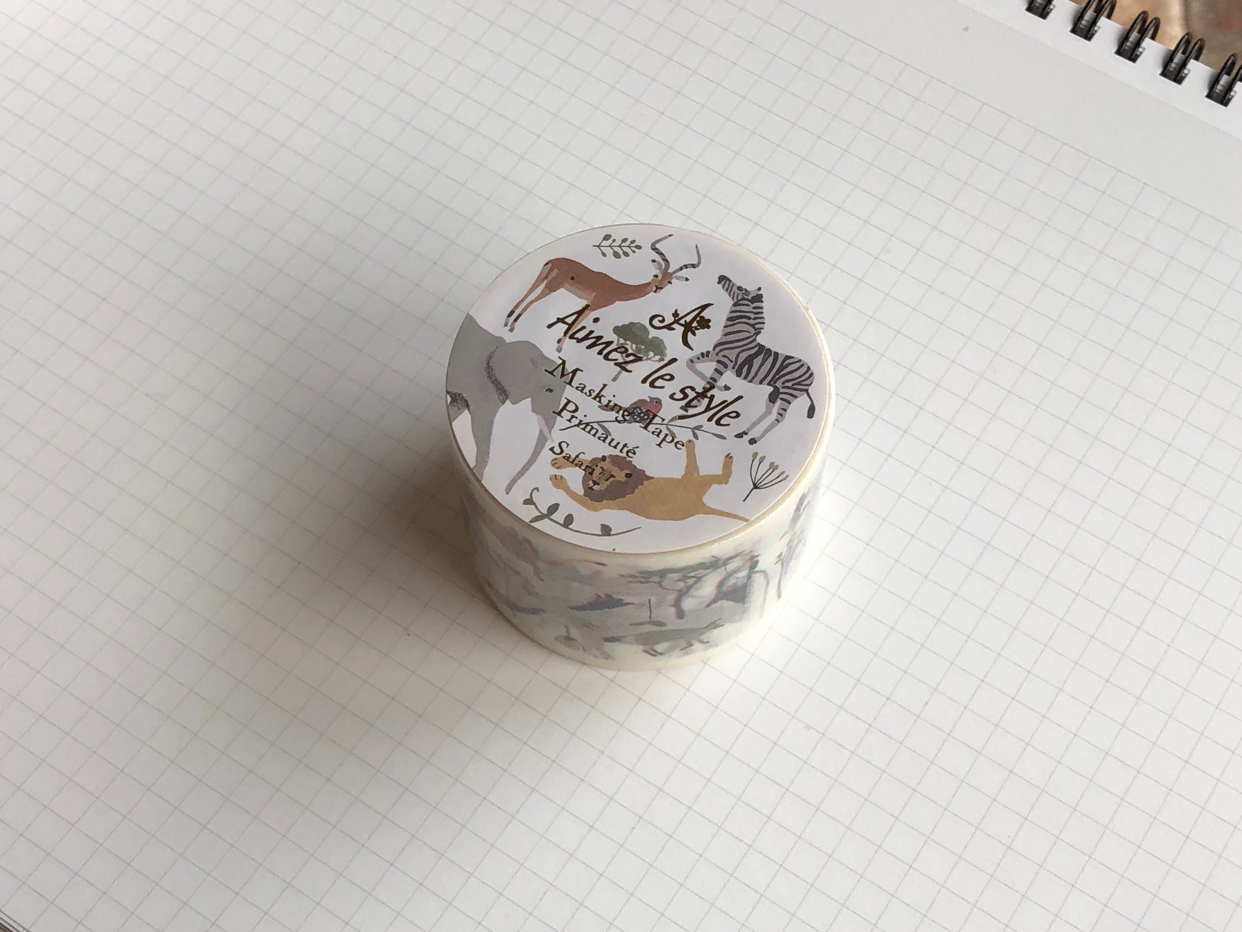 Masking Tape Washi - Safari