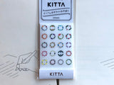Kitta Portable Washi Tape - Seal - Flowery Circles