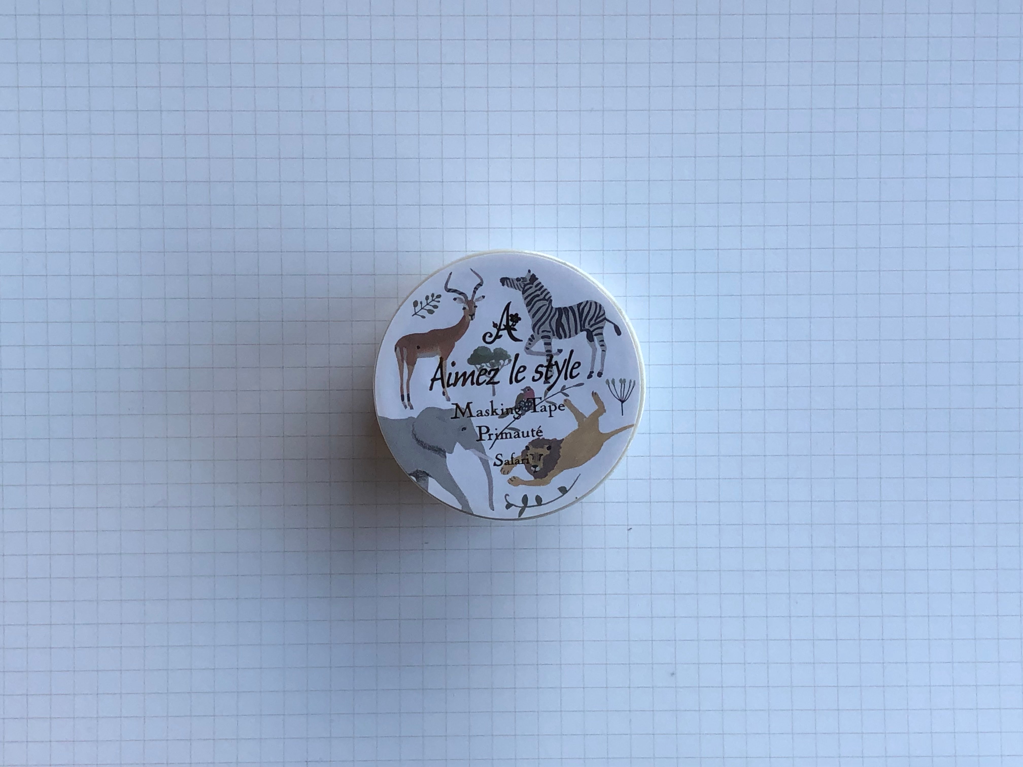 Masking Tape Washi - Safari