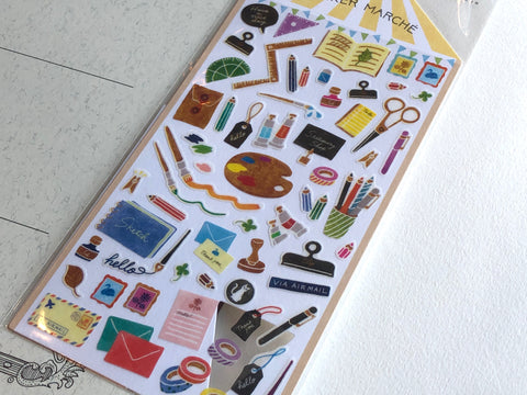 Sticker Marche Stationery